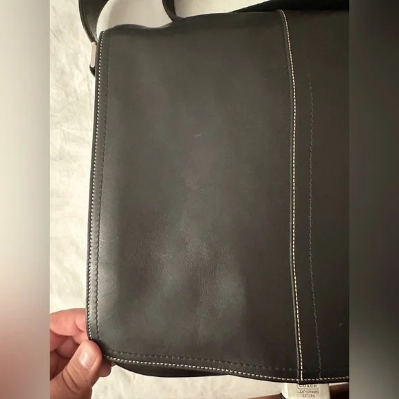 Leather Messenger Bag